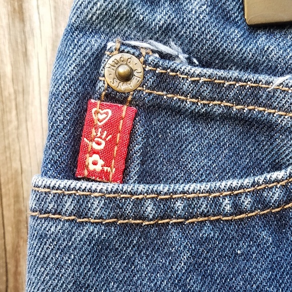 🚫SOLD🚫 VTG 90s MUDD distressed denim shorts - Picture 5 of 6